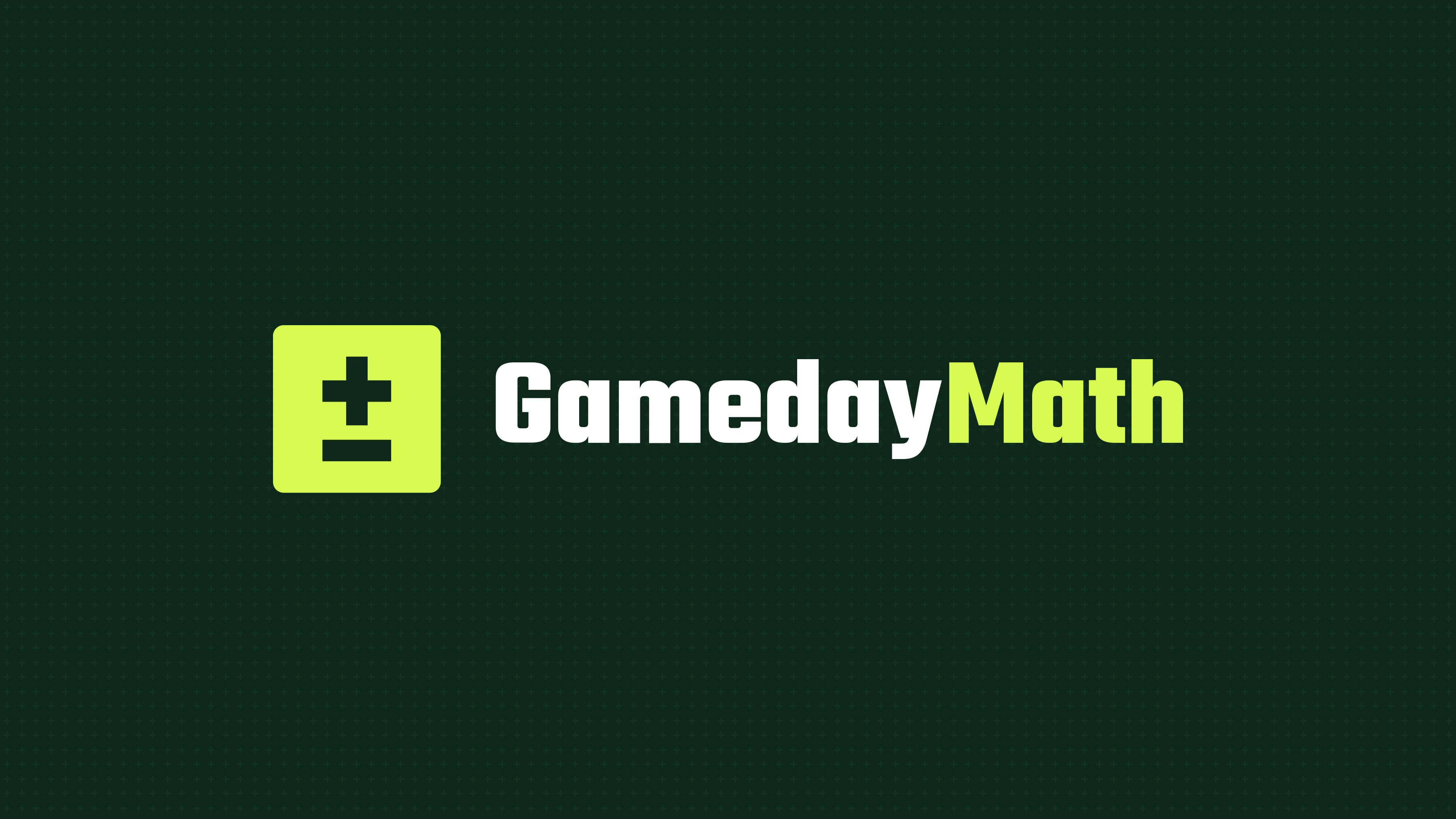 Cover for the GamedayMath case study